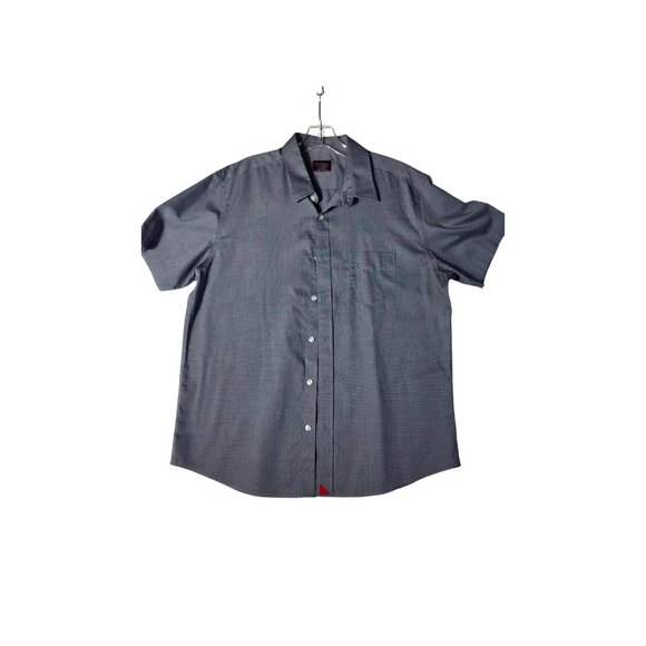 UNTUCKIT Short Sleeve Men's Casual Shirt Size XL Dark Gray - Picture 8 of 9